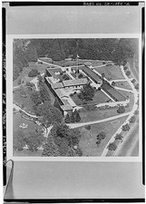 Photo:Sacramento California Sutter's Fort Aerial View 1930s HABS picture