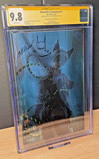 Absolute Catwoman #1 CGC SS 9.8 Mike Mayhew SIGNED Batman SKETCH Foil picture