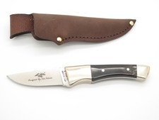 Vtg Parker American Blade Seki Japan Fukuta AUS6 Buffalo Fixed Dagger Knife Chip picture