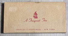 Vintage Charles V A Fragrant Trio Perfume Set Croyance 1800 Cheval Bleu Original picture