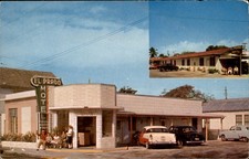 Key West Florida FL El Prado Hotel Freeman Studios c1950s-60s Vintage Postcard picture