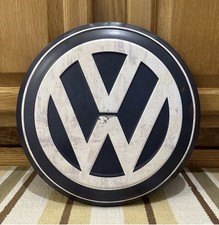 Volkswagen Sign Metal Emblem Parts Bug Passat VR6 VW Vintage Style Wall Decor picture