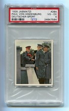 1935 Jasmatzi Deutscher Sport 264 Paul Von Hindenburg PSA 4 VGEX World War I WWI picture