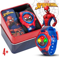 Spider-Man Kids Digital Watch Boys Girls Adjustable Strap Quartz Easy Read Gift picture