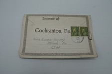 Vintage 1929 Souvenir Folder Postcard Holobar's French Creek Cochranton PA picture