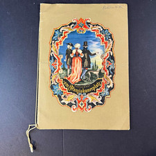 Rare Vtg 1963 am Franziskanerplatz Menu Vienna Austria Loose Insert Travel Notes picture