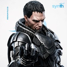 Zod Sculpture Statue Model Kit  DC Unpainted/Unassembled picture