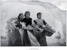 Winslow Homer by Kenyon Cox PICTURE COMPOSITION Voice From The Cliffs 1914 Pages picture