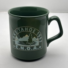 Rare Vtg Lake Tahoe C.N.O.A ( Ca Narcotics Ofc Assoc ) 3.5 “ Coffee Mug England picture