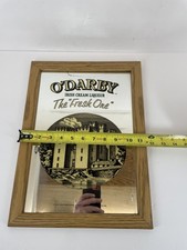 Vintage O'Darby Irish Cream Liqueur Bar Mirror Sign