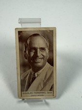 1934 Wills Famous Film Stars - Douglas Fairbanks Sr. #35 Vintage United Artists picture