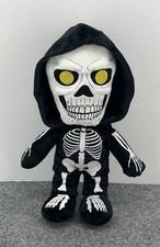 Spirit Halloween Skully Skeleton Mascot Plush 16” Lil Skelly Bones picture