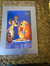 Walt Disney’s Lady and the Tramp DVD Limited Issue Promotional Print/Poster picture