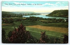 Postcard 1954 Postcard: Ohio River View, Madison, Indiana picture