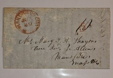 1852 Letter on John L. Dagg's Illness | Rev. Charles Dagg | Baptist History... picture