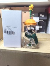 Starbucks x Peanuts Snoopy Limited Edition Glass Cold Cup 20oz IN HAND USA STOCK picture