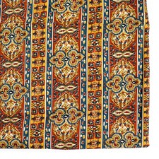 Vintage Cotton Fabric 1930s Shirting Clothing Dressmaking Remnant 36x40 Paisley picture
