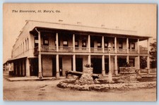 c1930's The Riverview St. Mary's Georgia GA Posted Vintage Postcard picture