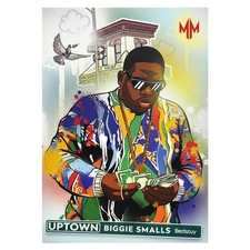 Biggie Smalls UPTOWN | Downtown NFL NBA Design Style Hip-Hop Trading Card picture