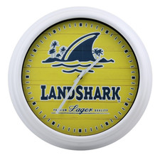 Landshark Lager Beer #433-3841LS Indoor / Outdoor Weather Resistant Wall Clock picture