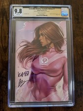 INVINCIBLE RETURNS #1 CGC 9.8 SIGNED BY KATYA SINYUKHINA ATOM EVE C2E2 EXCLUSIVE picture