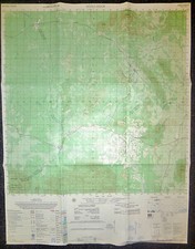 6530 iv - Map - Song Dinh - Phuoc Tuy - Highway 1 - 1966 - Nui Lo - Vietnam War picture
