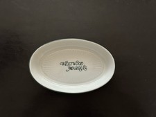 VTG Westwood Marquis Hotel Soap Dish Los Angeles White Green Ceramic Trinket LA picture