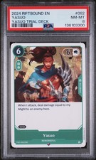 2024 RIFTBOUND: LEAGUE OF LEGENDS YASUO TRIAL DECK YASUO - REMORSEFUL PSA 8 picture