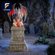 5.5 FT Grave & Bones LED Gargoyle   picture