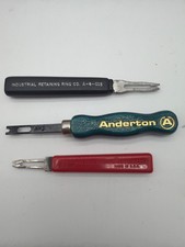 Mixed Lot 3 Retaining Ring Tools Industrial A-6-015 Anderton AM3 Waldes Truarc picture