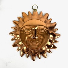 VTG Old Dutch International Copper Sun Wall Hanging picture