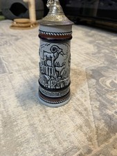 Vintage Avon 1976 Porcelain Lidded Beer Stein Brazilian Made picture