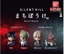 SILENT HILL Machiboke Figure Complete 4 Set James Red Pyramid Bandai Japan picture