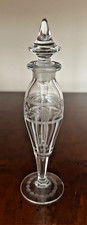 Vtg 1930's Heisey Hexagon Decorative Cologne/Perfume Bottle 8