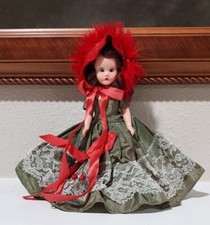 Nancy Ann Storybook Doll Sleepy Eyes Plastic Jointed Limbs Auburn Hair picture