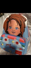 Loungefly Child's Play Chucky Cosplay Lenticular Mini Backpack picture