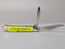 2004 Case XX 6220 USA Limited Edition 1 of 3000 Lime Green Jigged Bone Handle picture