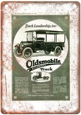 1919 Oldsmobile Economy Truck Vintage Ad Retro Look Metal Sign A4786 picture