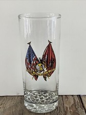 USMC Country Semper Fidelis Corps High Ball Tom Collins Glass Tumbler picture