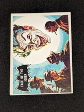 1966 Topps Batman (Black Bat Logo) #9 • Face Of The Joker picture