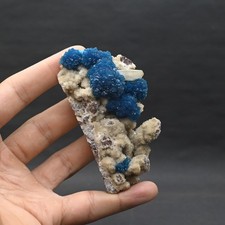 Big rosette of Cavansite on matrix (non precious natural stone) # 4687 picture