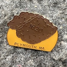 Plymouth, Massachusetts - Plymouth Rock 1620 -   Lapel Pin picture