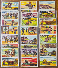Express Weekly The Wild West (Doubles) Uncut Pairs 1958 Choose Your Cards picture