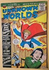 Unknown Worlds #18 VG- (3.5) American Comics Group 9/62 picture