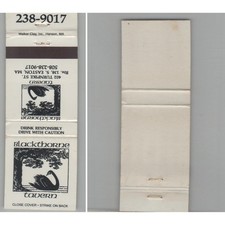 Matchbook Cover Blackthorne Tavern S. Easton MA picture