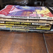 Astounding Stories/Science Fiction Magazines Lot of 7 - 1934, 1935, 1941-1943 picture