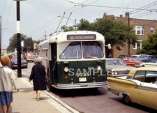1968 CHICAGO BUS 5x7 Borderless PHOTO (198-H) picture
