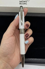 Montblanc JFK Special Edition White Silver Ballpoint Pen w/ Gift Box - NEW 2026 picture