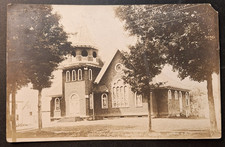 RPPC Antrim New Hampshire Methodist Church Photo Postcard 1911 picture
