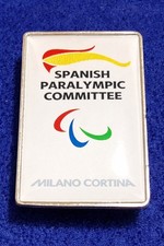 MILANO CORTINA 2026 PARALYMPIC GAMES. SPANISH PARALYMPIC COMMITTEE MAGNET. picture